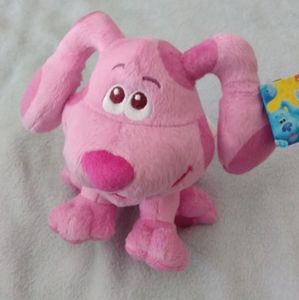 Blue Clues & You Magenta Plush Dog